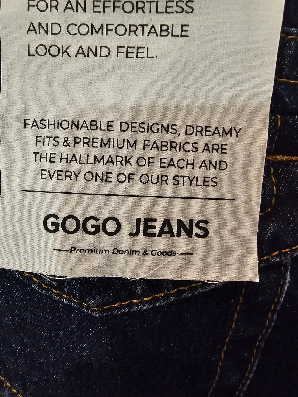Women's Dark Blue Denim Mini Skirt - Picture 8 of 10